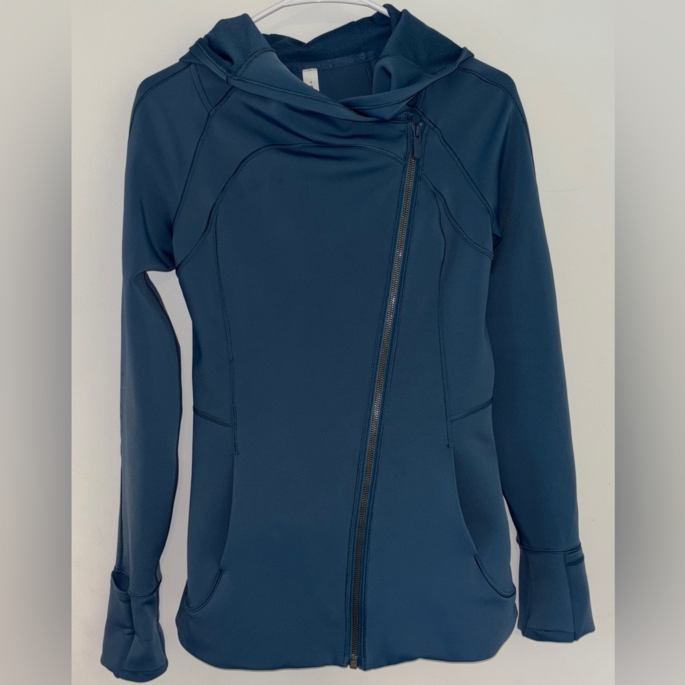 Lululemon Blue Zip Hoodie